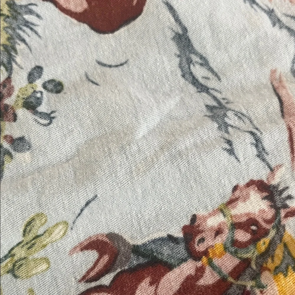 Nick & Nora Rio Grande Flat Sheet Twin Cotton Cowboy Ranch Western Horse Bedding